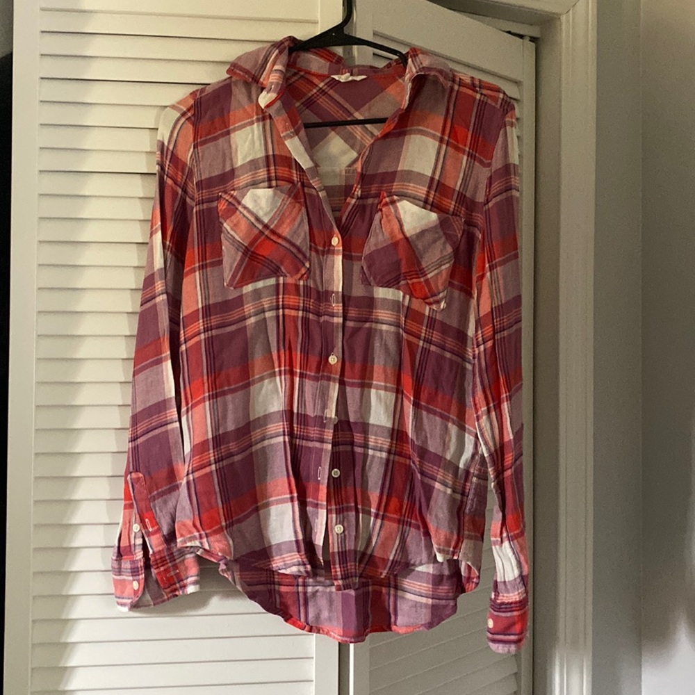 Flannel with double pockets